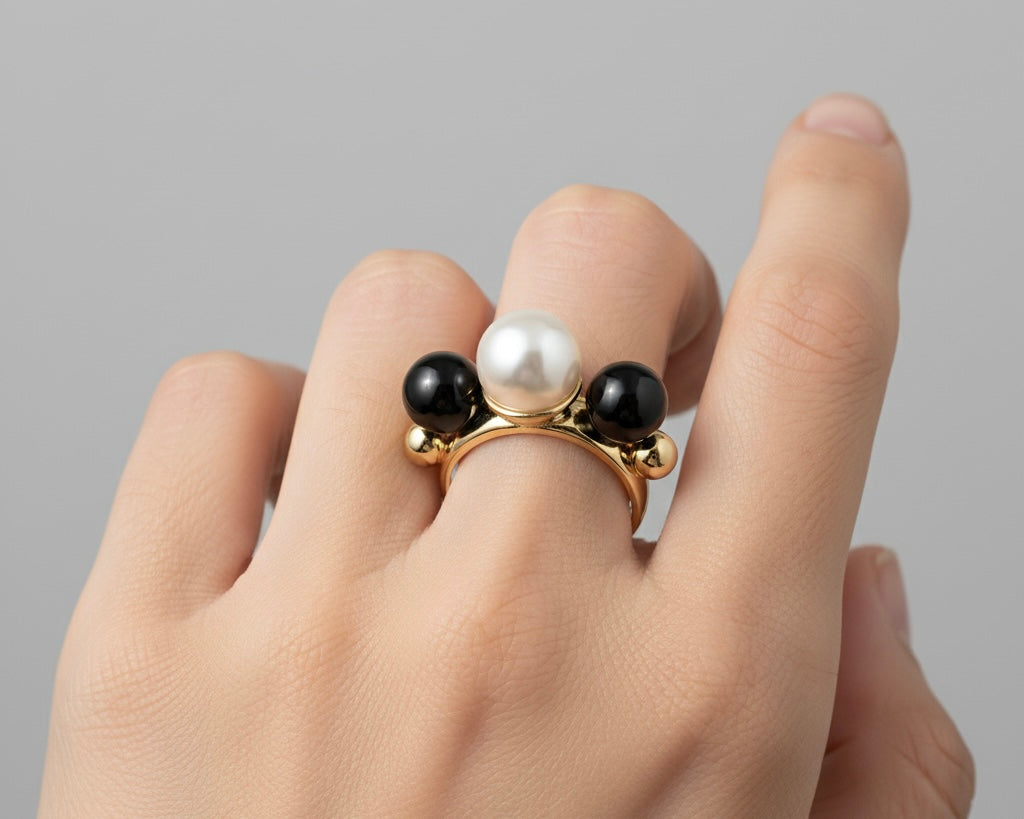 Valeria Gold Ring by Zarè
