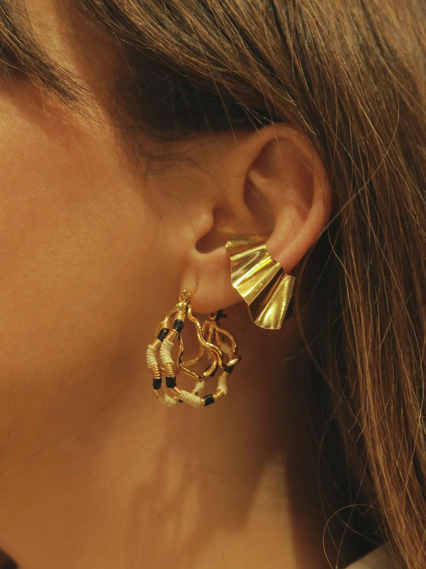 Cordelia Hoops by Bamboleira