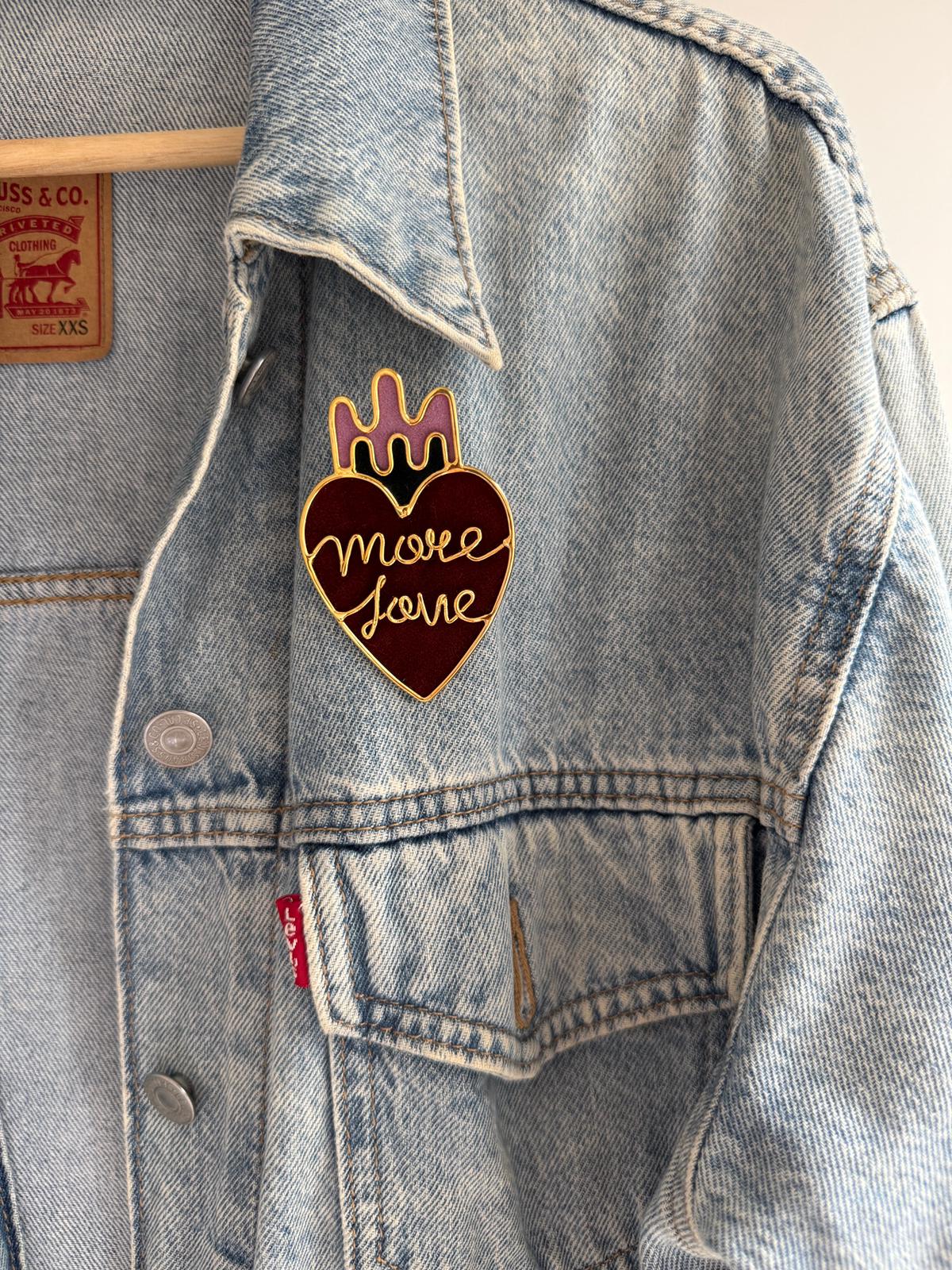 More Love Pin by Amulettos