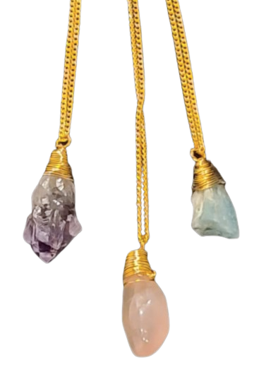 Crystal Necklace by Rose Khbeis