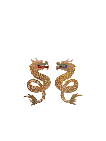 Dragon Earrings I 祝好运 Buena Suerte Good Luck I Amulettos x Zarè
