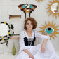 Mirror Large Face Sun by Amulettos Home I Pre-order