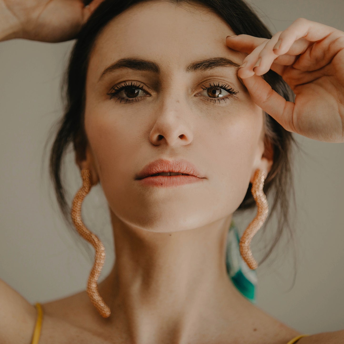 Onna Asymmetric Earrings by Susana Vega