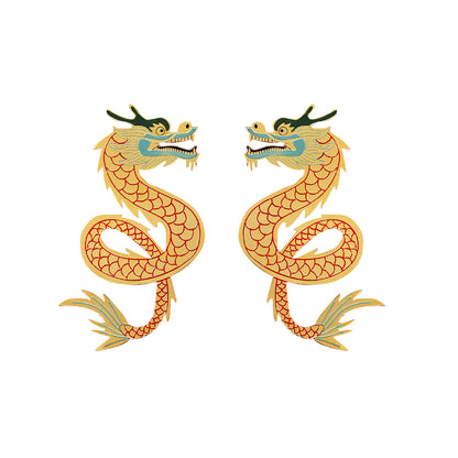 Dragon Earrings I 祝好运 Buena Suerte Good Luck I Amulettos x Zarè