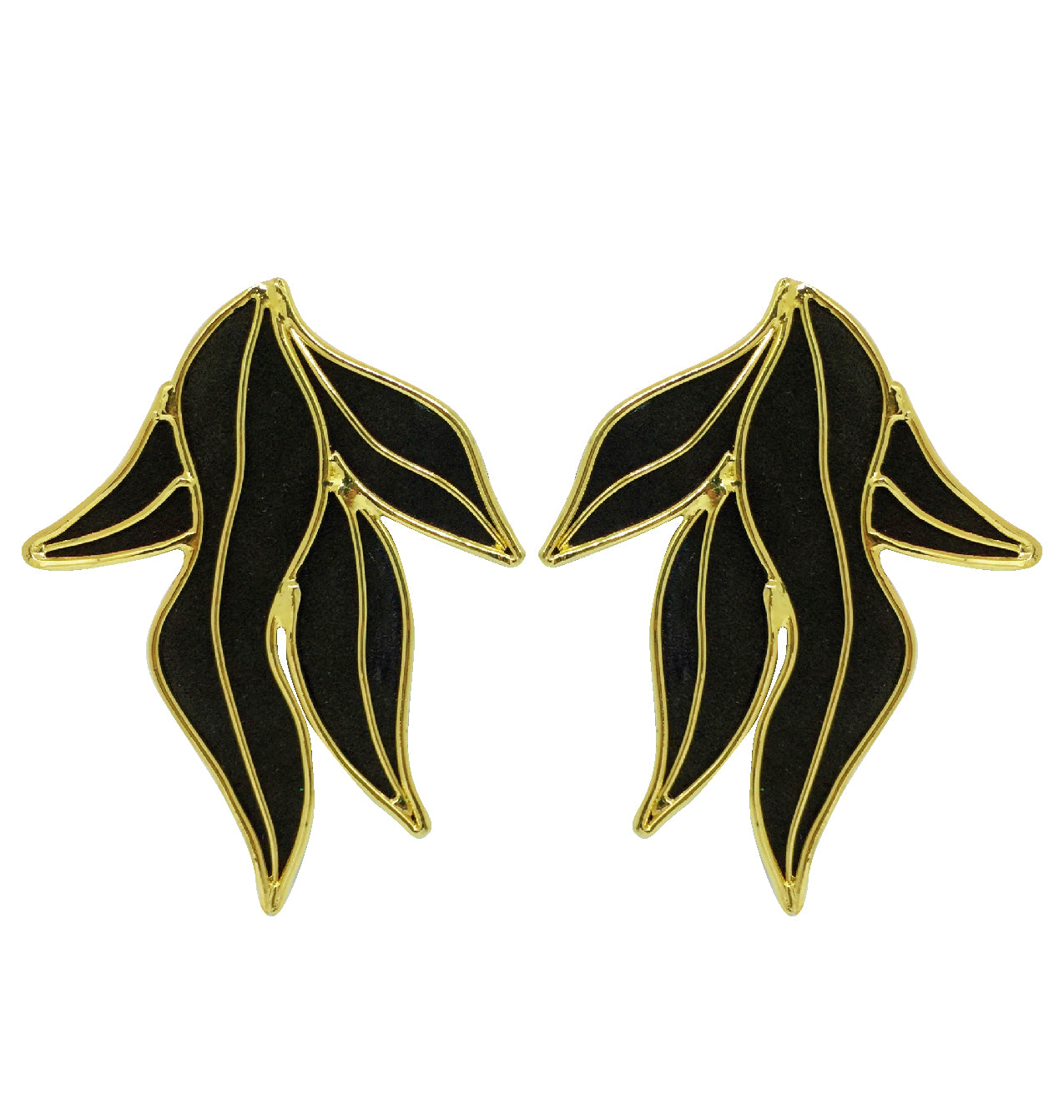 Olive Leaves Earrings by Amulettos