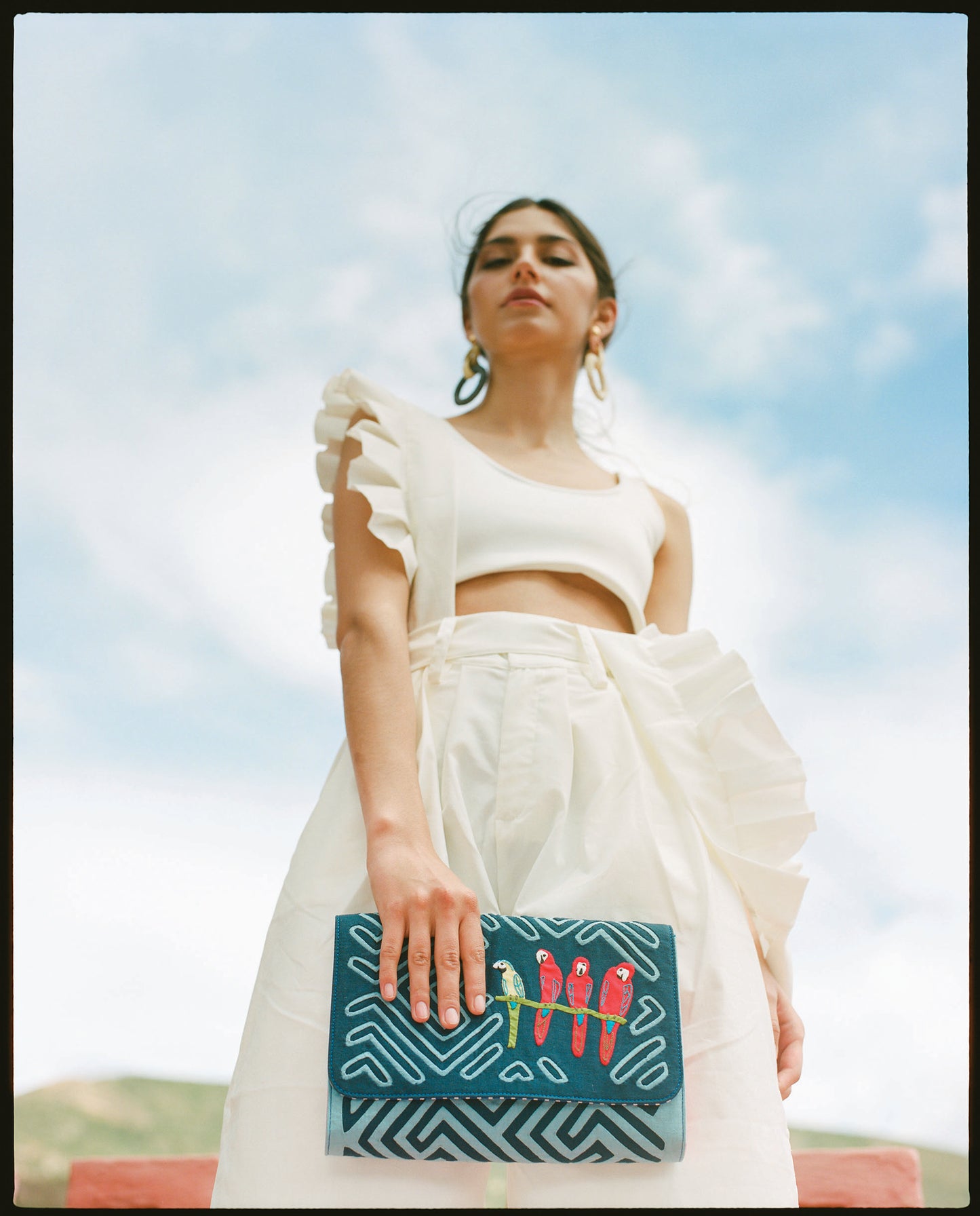 Loro Medium Clutch by Mola Sasa