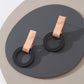 Mies Circle Small Earrings by Iskin Sisters