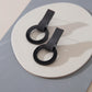 Mies Circle Small Earrings by Iskin Sisters
