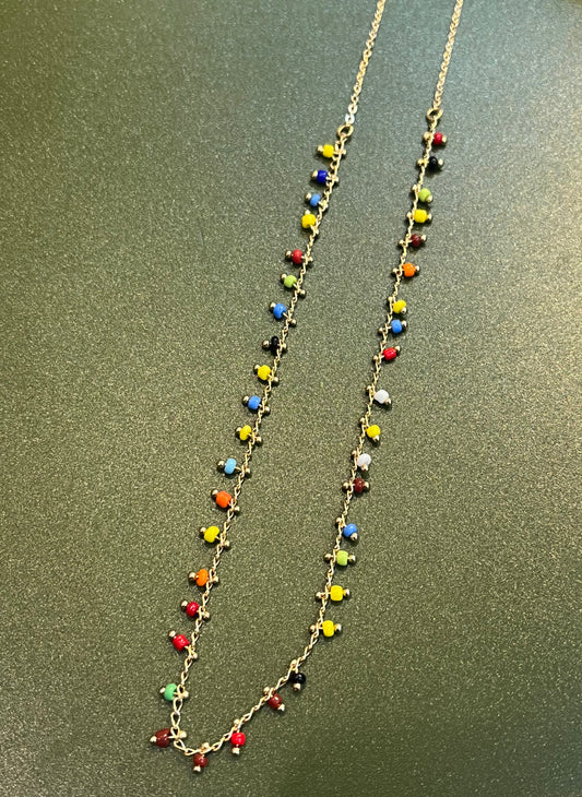 Rainbow Necklace by Zarè