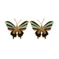 Morpho Earrings by Amulettos