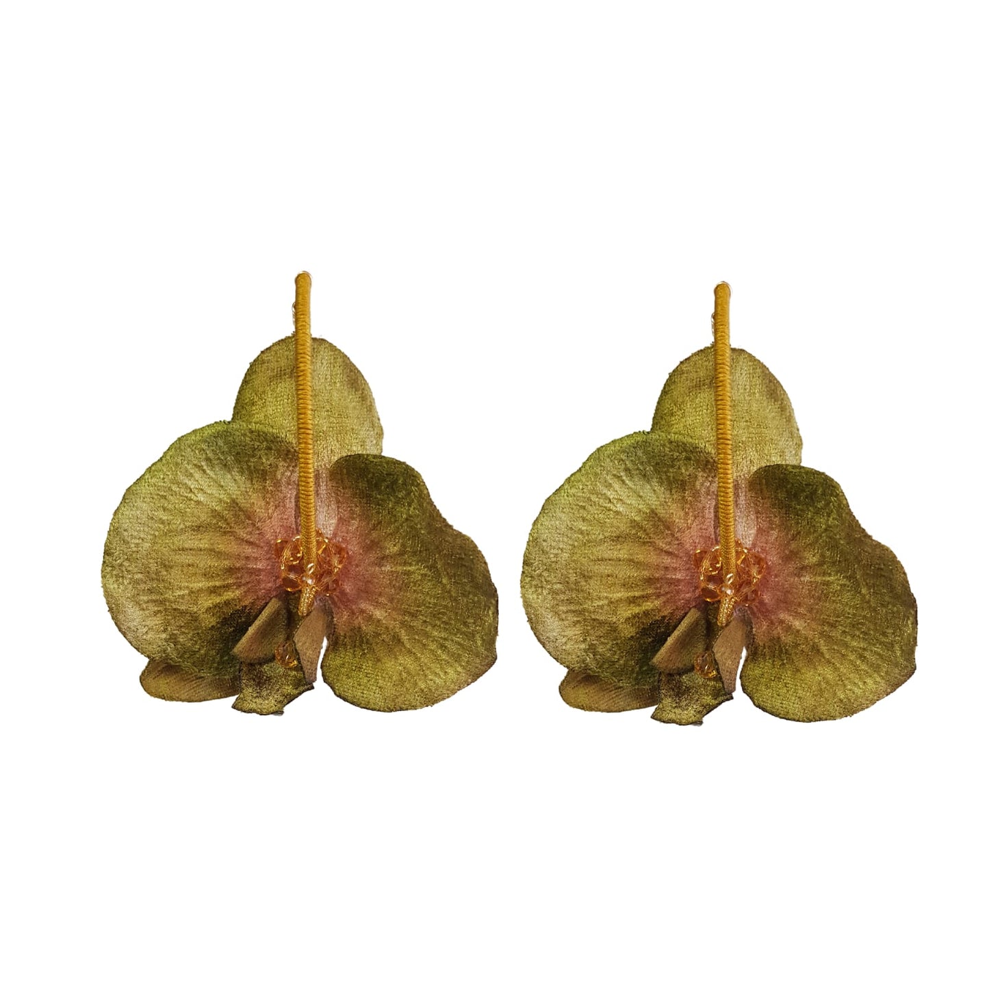 Orchid Hoops I Earrings by Atalí