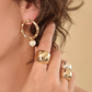 Mudra Earrings by Héloïse