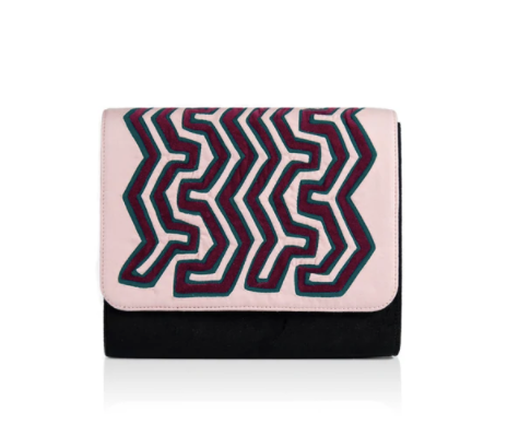 Kuna Velvet Clutch by Mola Sasa