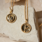 Braided Initial Letter Necklace by Crisobela