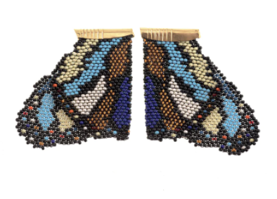 Morpho Butterfly Earrings