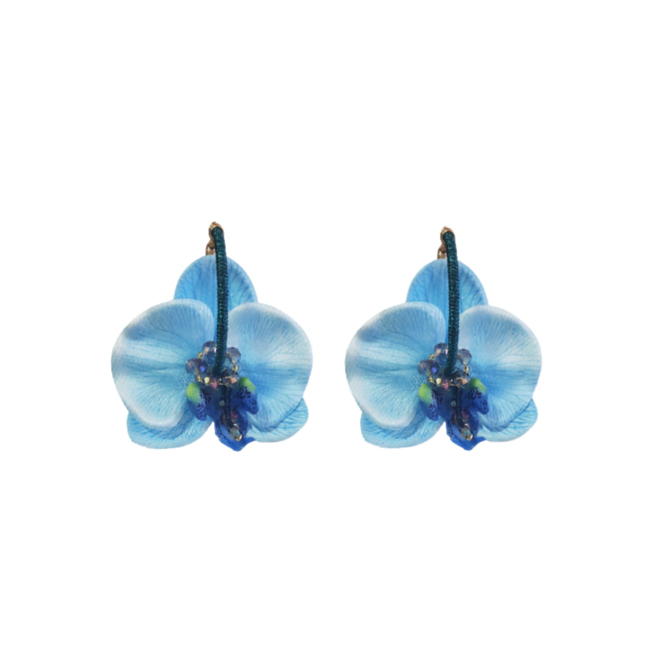 Mini Orchid Hoops I Earrings by Atalí