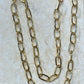 Clip Gold Chain with Circle Closure | Necklace by Zarè