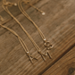 Initial Letter Necklace by Crisobela