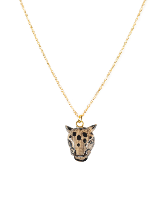 Jaguar Head Necklace