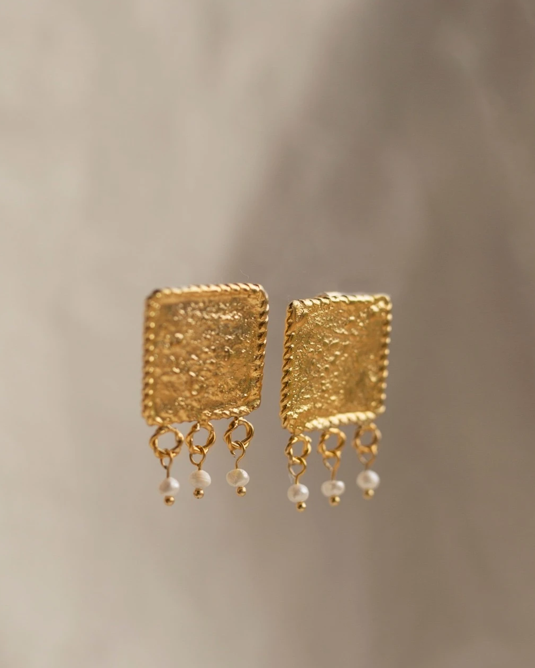 Lingote Mini Earrings by Crisobela