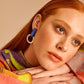Mies Circle Small Earrings by Iskin Sisters